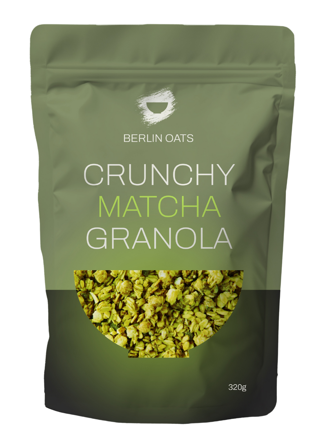 CRUNCHY MATCHA GRANOLA