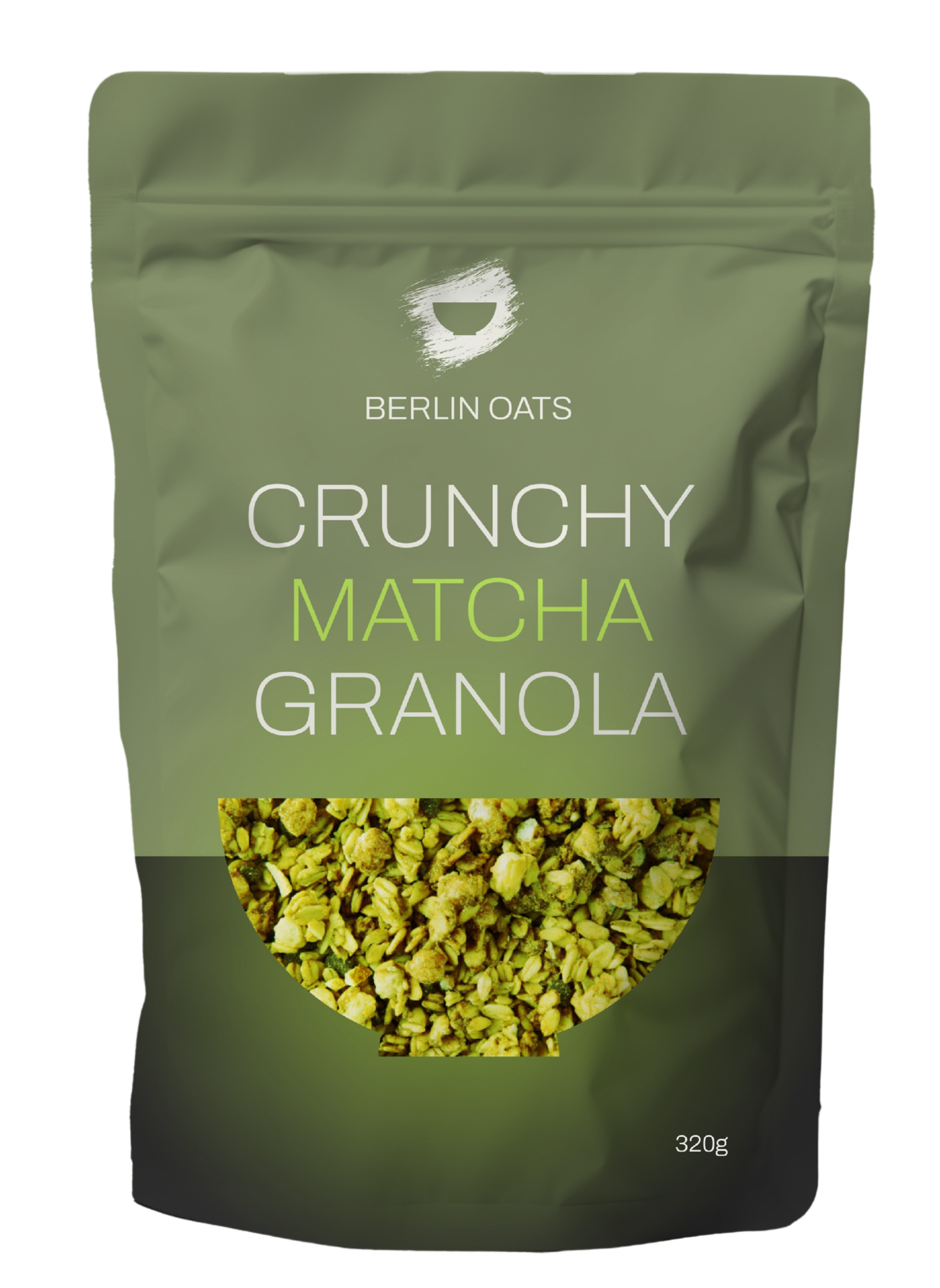 CRUNCHY MATCHA GRANOLA